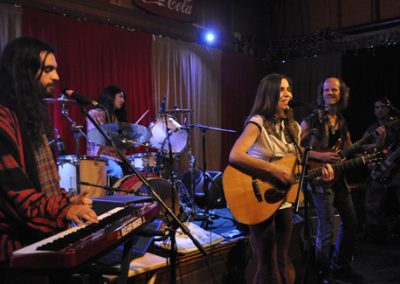 In concert...
